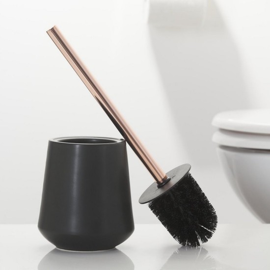 Πιγκάλ Accessories Conical Toilet Brush Holder Black Sealskin 1Τεμ