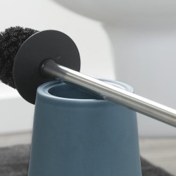 Πιγκάλ Accessories Conical Toilet Brush Holder Blue Sealskin 1Τεμ Πιγκάλ Accessories Conical Toilet Brush Holder Blue Sealskin 1Τεμ