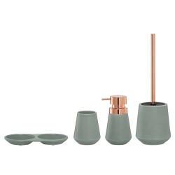 Σαπουνοθήκη Διπλής Θέσεως Accessories Conical Tray Green Sealskin 1Τεμ