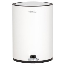 Κάδος Απορριμάτων Accessories Accessories Industrial Pedal Bin 3Liit White Sealskin 1Τεμ Κάδος Απορριμάτων Accessories Accessories Industrial Pedal Bin 3Liit White Sealskin 1Τεμ