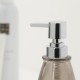 Δοχείο Κρεμοσάπουνου Accessories Vetro Soap Dispenser Grey Sealskin 1Τεμ