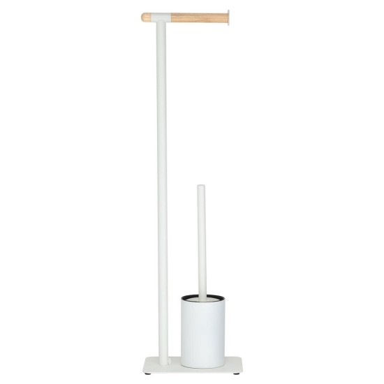 Σετ Μπάνιου Χαρτοθήκη & Πιγκάλ Accessories Brix Toilet Rack White Sealskin (20x15x71,5)