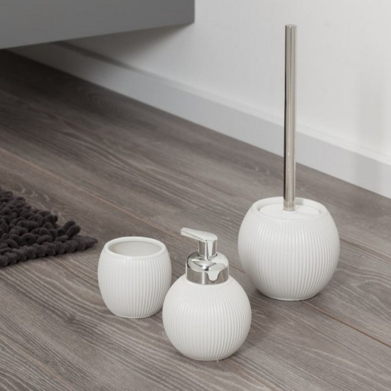 Ποτήρι Οδοντόβουρτσας Accessories Convex Cup White Sealskin 1Τεμ