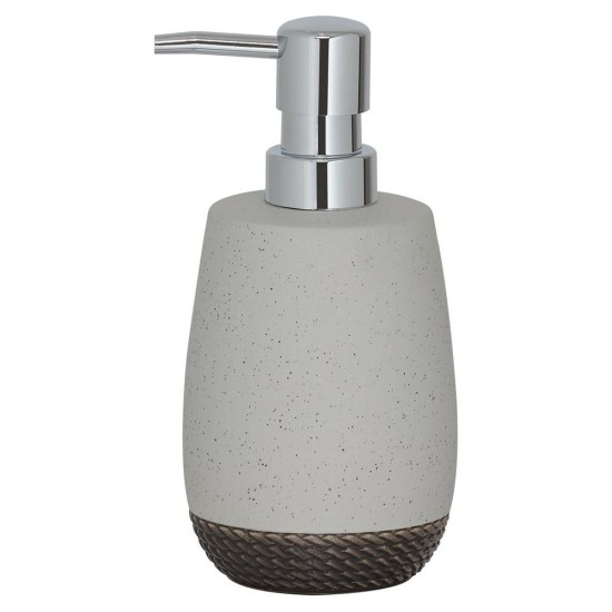 Δοχείο Κρεμοσάπουνου Accessories Braid Soap Dispenser Grey Sealskin 1Τεμ