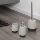 Δοχείο Κρεμοσάπουνου Accessories Braid Soap Dispenser Grey Sealskin 1Τεμ