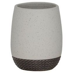 Ποτήρι Οδοντόβουρτσας Accessories Braid Cup Grey Sealskin 1Τεμ