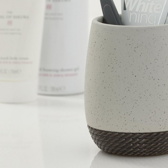 Ποτήρι Οδοντόβουρτσας Accessories Braid Cup Grey Sealskin 1Τεμ Ποτήρι Οδοντόβουρτσας Accessories Braid Cup Grey Sealskin 1Τεμ
