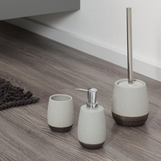 Ποτήρι Οδοντόβουρτσας Accessories Braid Cup Grey Sealskin 1Τεμ Ποτήρι Οδοντόβουρτσας Accessories Braid Cup Grey Sealskin 1Τεμ