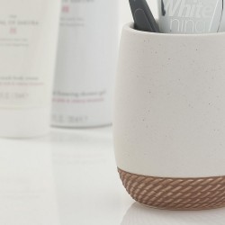 Ποτήρι Οδοντόβουρτσας Accessories Braid Cup Sand Sealskin 1Τεμ