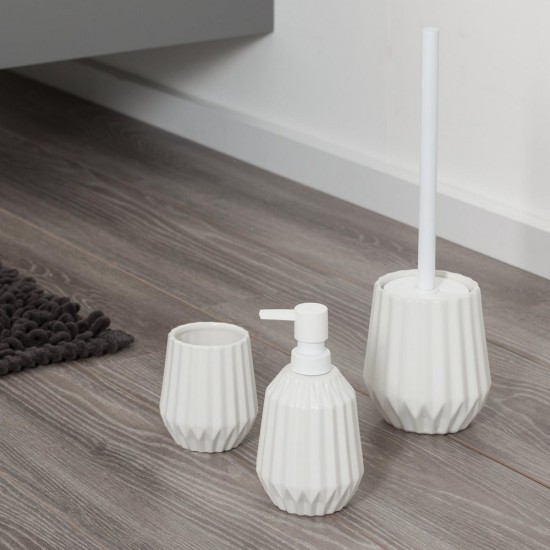 Δοχείο Κρεμοσάπουνου Accessories Arte Soap Dispenser White Sealskin 1Τεμ