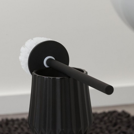 Πιγκάλ Accessories Arte Toilet Brush Holder Black Sealskin 1Τεμ
