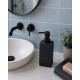 Δοχείο Κρεμοσάπουνου Polyresin Black 8897L03 MRShome (60 Μήκος x 170 Ύψος x 60 Πλάτος) 1Τεμ