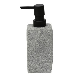 Δοχείο Κρεμοσάπουνου Polyresin Grey MRShome (60 Μήκος x 170 Ύψος x 60 Πλάτος) 1Τεμ
