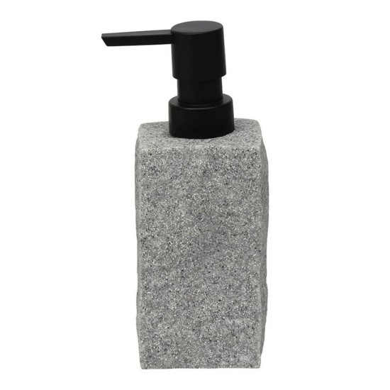 Δοχείο Κρεμοσάπουνου Polyresin Grey MRShome (60 Μήκος x 170 Ύψος x 60 Πλάτος) 1Τεμ