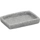 Σαπουνοθήκη Polyresin Grey MRShome (85 Μήκος x 20 Ύψος x 120 Πλάτος) 1Τεμ