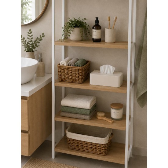 Θήκη για Χαρτομάντιλα Polyresin Beige 4388000 MRShome (260 Μήκος x 80 Ύψος x 135 Πλάτος) 1Τεμ
