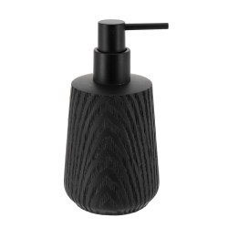 Δοχείο Κρεμοσάπουνου Polyresin Black 4663L04 MRShome (90 Μήκος x 175 Ύψος x 90 Πλάτος) 1Τεμ