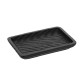 Σαπουνοθήκη Polyresin Black 4661L04 MRShome (90 Μήκος x 20 Ύψος x 135 Πλάτος) 1Τεμ