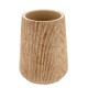 Ποτήρι Οδοντόβουρτσας Polyresin Beige 4659L05 MRShome (80 Μήκος x 110 Ύψος x 80 Πλάτος) 1Τεμ