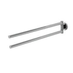 Κρεμάστρα Μπάνιου Με Δύο Βραχίονες Noon Chrome Tiger (49Π x 78Ύ x 453Β) 1Τεμ Κρεμάστρα Μπάνιου Με Δύο Βραχίονες Noon Chrome Tiger (49Π x 78Ύ x 453Β) 1Τεμ