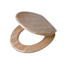 Καπάκι Λεκάνης Scaffold Wood Look MDF Oak Tiger (377Π x 55Ύ x 433Β) 1Τεμ