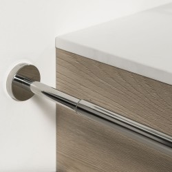 Κρεμάστρα Μπάνιου Τηλεσκοπική Boston Polished Stainless Steel Tiger (50Π x 50Ύ x 350Β) 1Τεμ