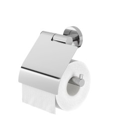 Χαρτοθήκη Boston Με Κάλυμμα Polished Stainless Steel Tiger (137Π x 140Ύ x 63Β) 1Τεμ