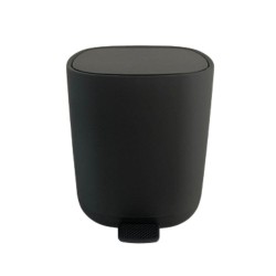 Κάδος Απορριμμάτων Από ABS Black Matt 5L Soft Close MRShome (210 Μήκος x 270 Ύψος x 210 Πλάτος) 1Τεμ