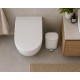 Κάδος Απορριμμάτων Από ABS White Matt 5L Soft Close MRShome (210 Μήκος x 270 Ύψος x 210 Πλάτος) 1Τεμ