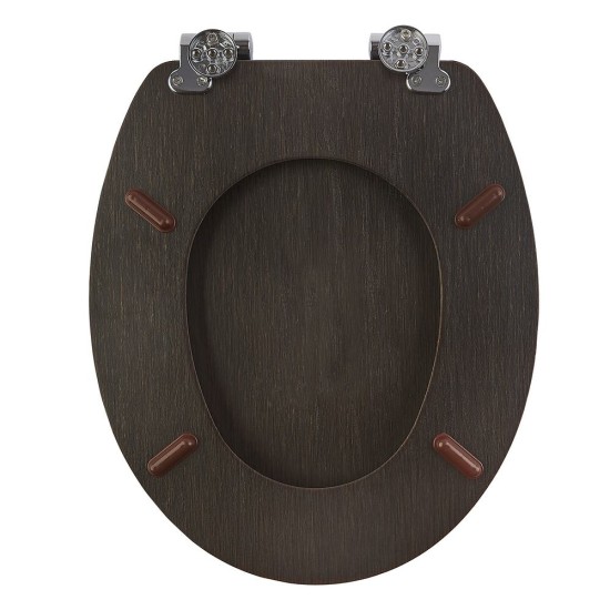 Καπάκι Λεκάνης 02181098 Venge MDF Wenge AWD (37x45.5x4.5cm) 1Τεμ