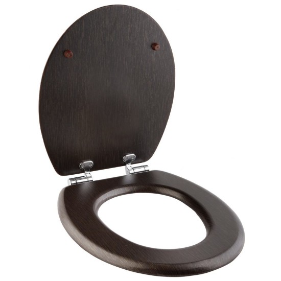 Καπάκι Λεκάνης 02181098 Venge MDF Wenge AWD (37x45.5x4.5cm) 1Τεμ