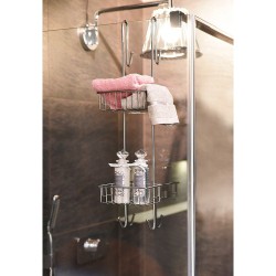 Ραφιέρα Κρεμαστή 02081423 Stainless Steel Chrome AWD (18x17x70cm) 1Τεμ