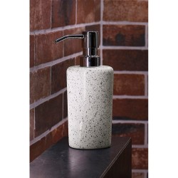 Dispenser Δοχείο Κρεμοσάπουνου 02341549 Από Μάρμαρο 200ml AWD (Φ7.3x17.5cm) 1Τεμ