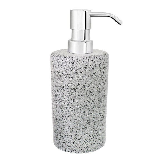 Dispenser Δοχείο Κρεμοσάπουνου 02341554 Από Μάρμαρο 200ml AWD (Φ7.3x17.5cm) 1Τεμ