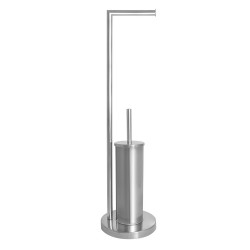 Σταντ Χαρτί Υγείας & Πιγκάλ 02071575 Stainless Steel AWD (19x19x73cm) 1Τεμ