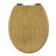 Καπάκι Λεκάνης 02181598 Bamboo MDF Φυσικό AWD (37.3x45.5x5.7cm) 1Τεμ