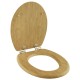 Καπάκι Λεκάνης 02181598 Bamboo MDF Φυσικό AWD (37.3x45.5x5.7cm) 1Τεμ
