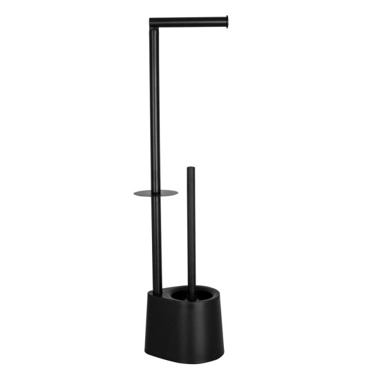 Σταντ Χαρτί Υγείας & Πιγκάλ 02071616 Stainless Steel/ABS/PP Black AWD (17x12.5x65.5cm) 1Τεμ