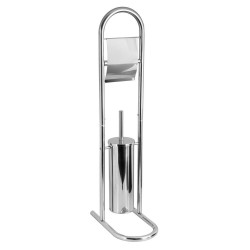 Σταντ Χαρτί Υγείας & Πιγκάλ 02070037 Μεταλλικό Chrome AWD (17.5x29.5x79.5cm) 1Τεμ