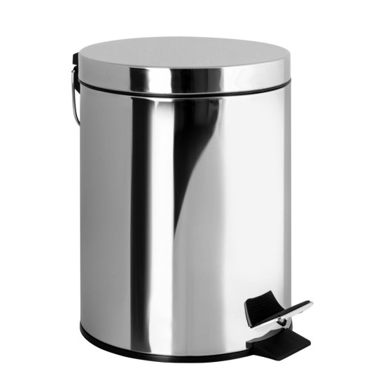 Κάδος Απορριμμάτων 02030009 Stainless Steel 5L AWD (Φ20x27.5cm) 1Τεμ