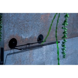 Χαρτοθήκη 02091661 Ατσάλι Επιτοίχια Black AWD (33.4x11.4x2.5cm) 1Τεμ