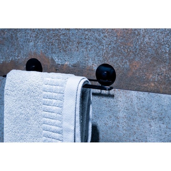 Χαρτοθήκη 02091661 Ατσάλι Επιτοίχια Black AWD (33.4x11.4x2.5cm) 1Τεμ