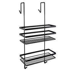 Ραφιέρα Κρεμαστή 02081778 Ατσάλι Black AWD (25.2x21.5x48.7cm) 1Τεμ