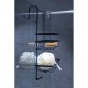 Ραφιέρα Κρεμαστή 02081778 Ατσάλι Black AWD (25.2x21.5x48.7cm) 1Τεμ