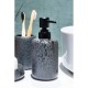 Dispenser Δοχείο Κρεμοσάπουνου 02191802 Hades Stoneware Ανθρακί 350ml AWD (90 Μήκος x 170 Ύψος x 75 Πλάτος) 1Τεμ