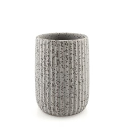 Ποτήρι Οδοντόβουρτσας 02191836 Avilla Stoneware AWD (8x8x10.5cm) 1Τεμ