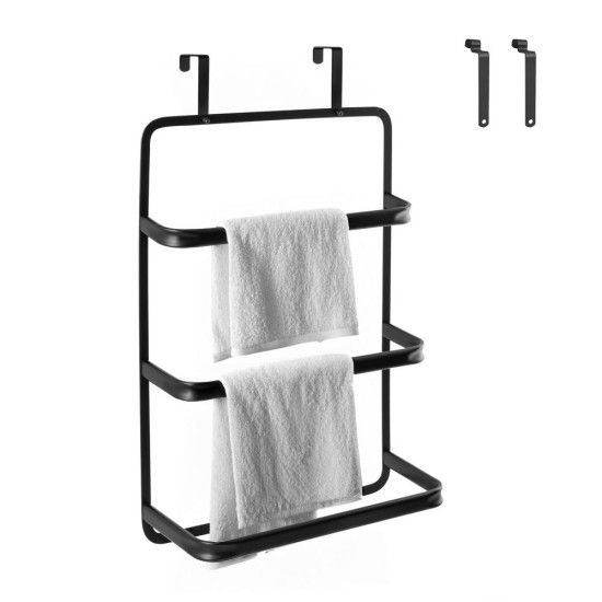 Κρεμάστρα Πόρτας 02091875 Black AWD (42.5x22.5x70cm) 1Τεμ