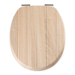 Καπάκι Λεκάνης 02181911 Edessa MDF Φυσικό AWD (37.5x45.6x5.5cm) 1Τεμ