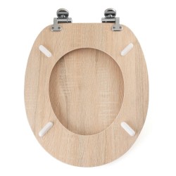 Καπάκι Λεκάνης 02181911 Edessa MDF Φυσικό AWD (37.5x45.6x5.5cm) 1Τεμ