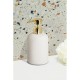 Dispenser Δοχείο Κρεμοσάπουνου 02191912 Bonita Stoneware White 400ml AWD (80 Μήκος x 168 Ύψος x 90 Πλάτος) 1Τεμ